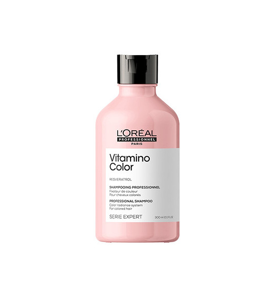 L’Oréal Professionnel შამპუნი შეღებილი თმის  300 ml -  Serie Expert  Resveratrol Vitamino Color 